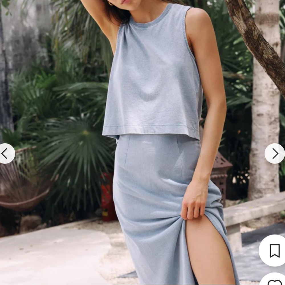 Z Supply Washed indigo beach Set